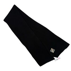 NWT-Vintage Ben Berger Black Cashmere Scarf